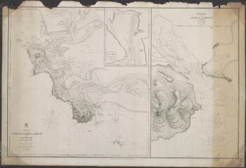 New Zealand - Middle Island - Awarua or Harbr. of the Bluff [cartographic material] / surveyed by Captn. J.L. Stokes and the officers of H.M.S. Acheron, 1850 ; engraved by J.& C. Walker