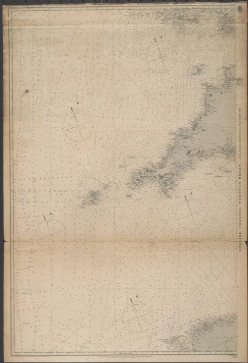 English channel. Western sheet, Milford Haven to Plymouth [cartographic material] / Engraved by Edwd. Weller