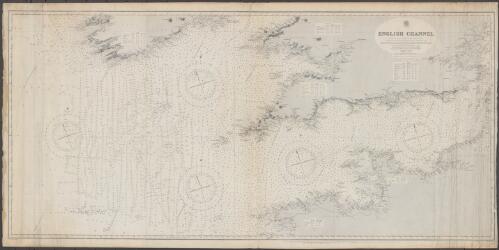 English Channel [cartographic material] / Engraved by Edwd. Weller