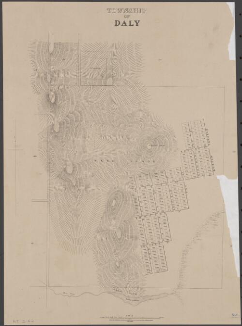 Township of Daly [cartographic material] / Frazer S. Crawford, photo-lithographer