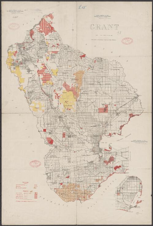 Grant [cartographic material] / lithographed at the Department of Lands and Survey
