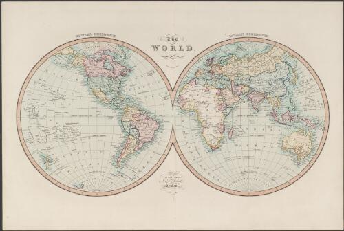 The World [cartographic material] : engraved for Smiths atlas