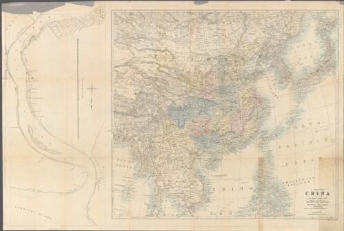 A Map of China [cartographic material] : prepared for the Desk Hong List