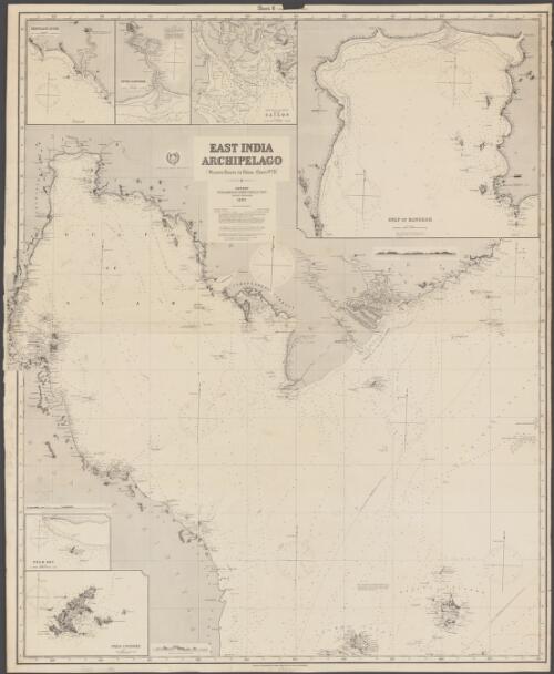 Western route to China [cartographic material]. Chart no.3, East India Archipelago / Compiled by James F. Imray
