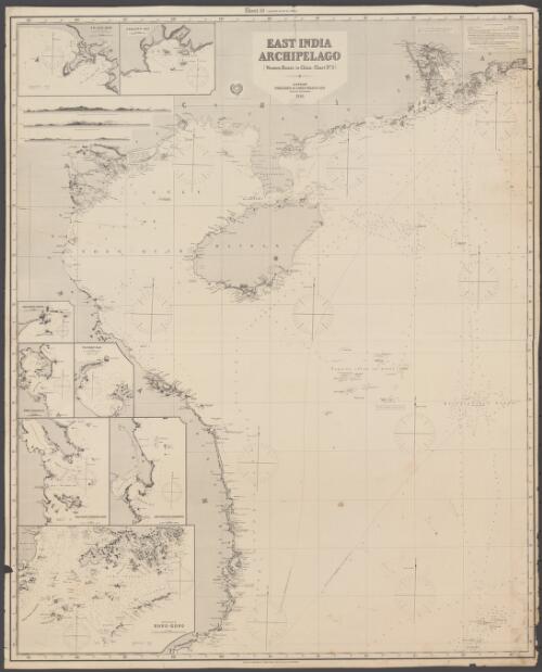 Western route to China [cartographic material]. Chart no.5, East India Archipelago / Compiled by James F. Imray. F.R.G.S