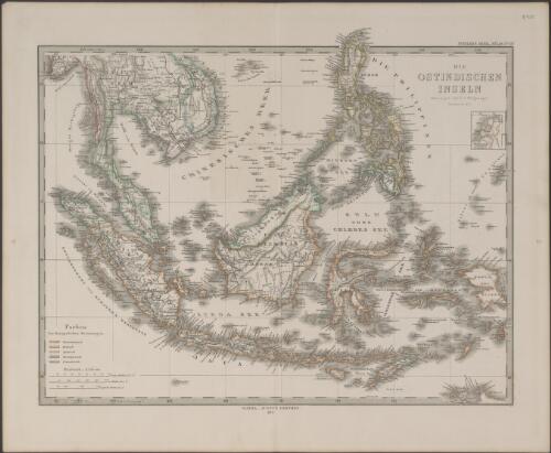 Die Ostindischen inseln [cartographic material] / entw. u. gez. von F. v. Stulpnagel