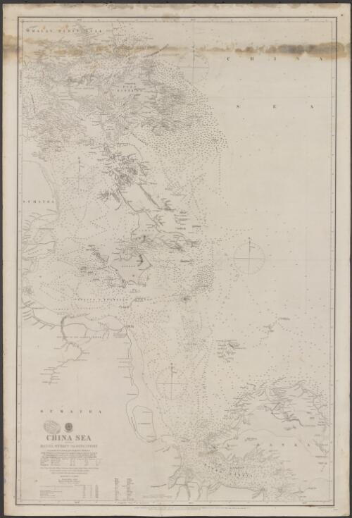China Sea. Banka Strait to Singapore [cartographic material] / Engraved by J. & C. Walker