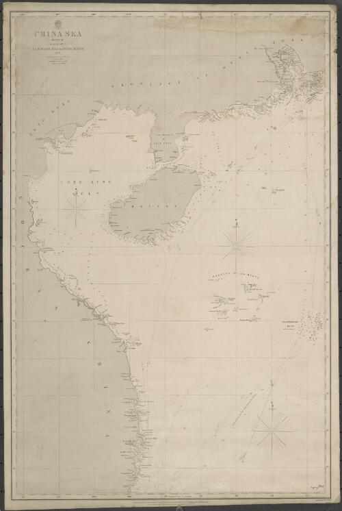 China Sea. Sheet III (North West), Cam Ranh Bay to Hong Kong [cartographic material] / engraved by J. & C. Walker