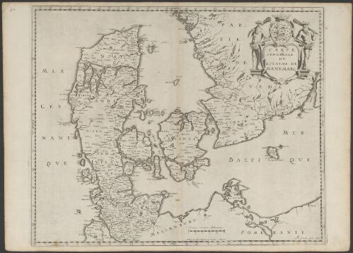 Carte generalle du Royaume de Danemarc [cartographic material] / A. Peyrounin fecit