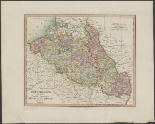 Netherlands, and that part of Germany west of the Rhine, as ceded to France [cartographic material]