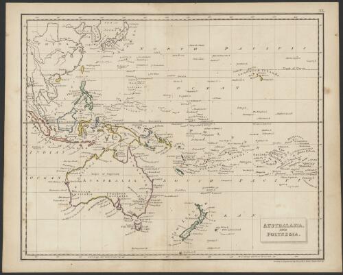 Australasia and Polynesia [cartographic material] / drawn & engraved by Russell & Sons, Penge, Surrey