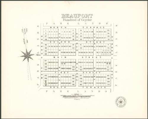 Beaufort [cartographic material] : Hundred of Goyder