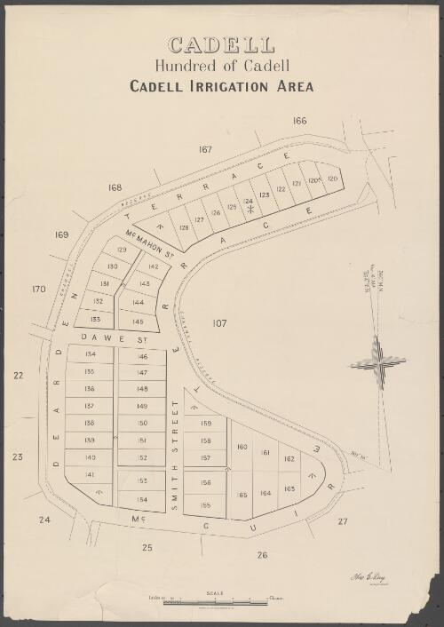 Cadell [cartographic material] : Hundred of Cadell : Cadell Irrigation Area