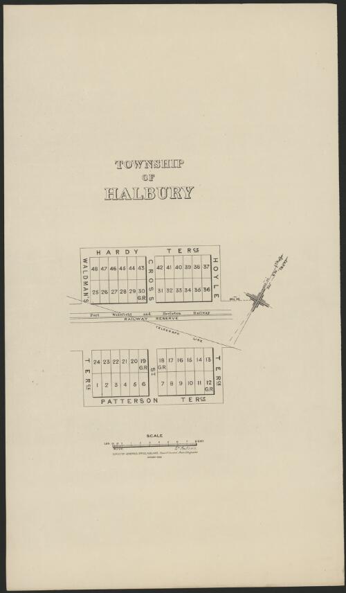 Township of Halbury [cartographic material] / W.J.V.C. ; Eo E.M.S. 2.8.75