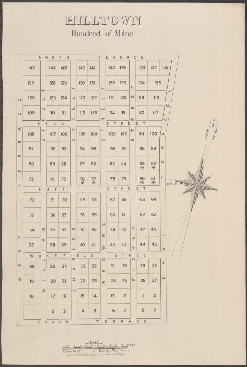 Hilltown [cartographic material] : Hundred of Milne / drawn by C.F.T. ; exd: by JB (?) 10.5.79