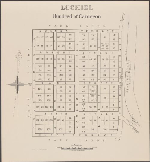 Lochiel [cartographic material] : Hundred of Cameron / compiled in the Office of the Surveyor-General, Department of Lands