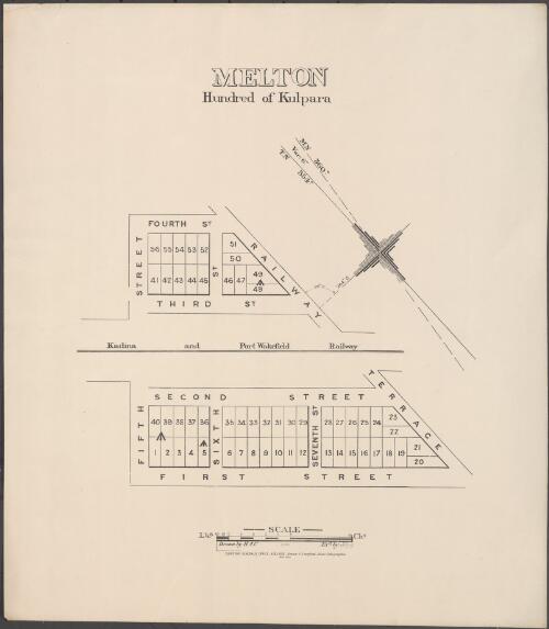 Melton [cartographic material] : Hundred of Kulpara