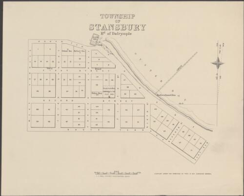 Township of Stansbury [cartographic material] : Hd. of Dalrymple / compiled under the direction of Theo. E. Day, Surveyor General