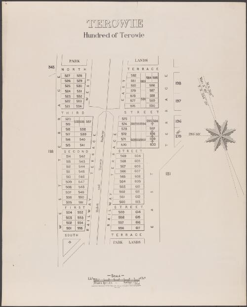 Terowie [cartographic material] : Hundred of Terowie / drawn by B.K