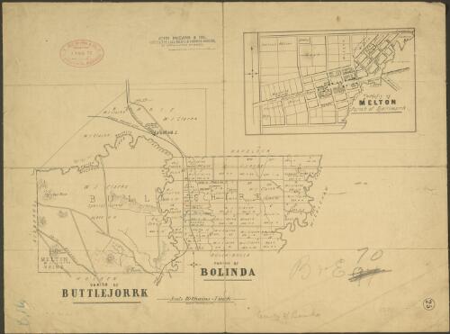 [Parish maps of Victoria]. Parish of Buttlejorrk [cartographic material]