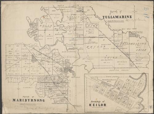 Parish of Tullamarine [cartographic material] : Parish of Maribyrnong