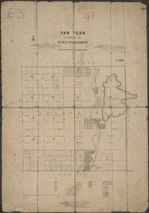 Yan Yean, Counties of Evelyn & Bourke [cartographic material] / photo-lithographed at the Department of Lands and Survey Melbourne by J. Noone