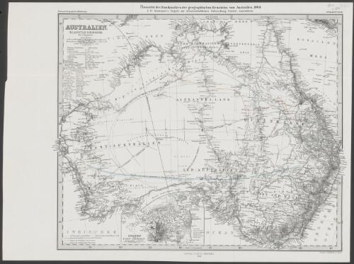 Australien [cartographic material] / von A. Petermann ; druck v. C. Hellfarth in Gotha