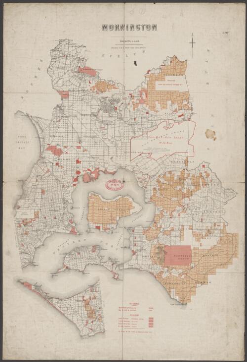 Mornington [cartographic material] / lithographed at the Department of Lands & Survey