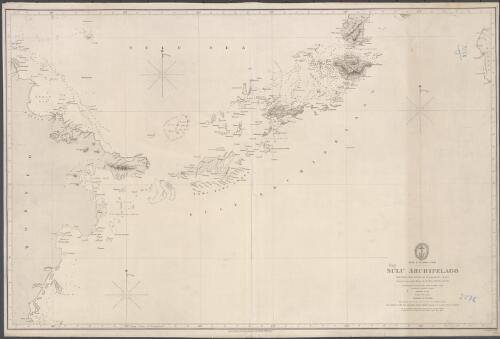 Sulu Archipelago, Sulu & Celebes Seas [cartographic material] / principally from Spanish and Mr Dalrymple's charts ; corrected from partial surveys by Sir Edward Belcher ; Engraved by J. & C. Walker