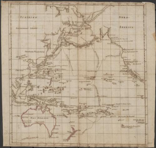 [Map of the Pacific Ocean] [cartographic material] / John Phit. Siess 1796
