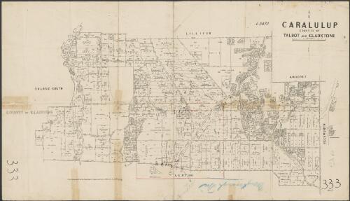 Caralulup, Counties of Talbot and Gladstone [cartographic material]