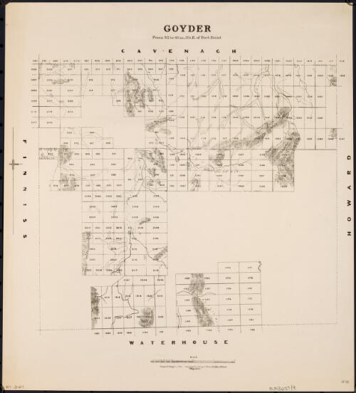 Goyder [cartographic material] / Frazer S. Crawford, photo-lithographer