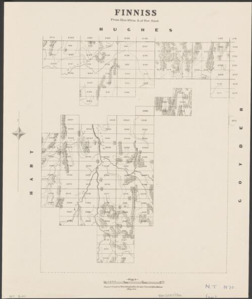 Finniss, from 31 to 43 1/2 m S. of Fort Point [cartographic material] / Frazer S. Crawford, photo-lithographer