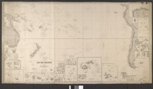 South Pacific [cartographic material] / constructed by James F. Imray, F.R.G.S