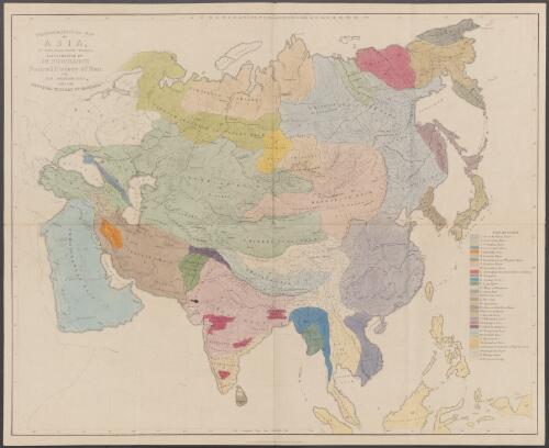 [Six ethnographical maps] [cartographic material] : in the earliest times, illustrative of Dr. Prichard's Natural history of man, and his Researches into the physical history of mankind]