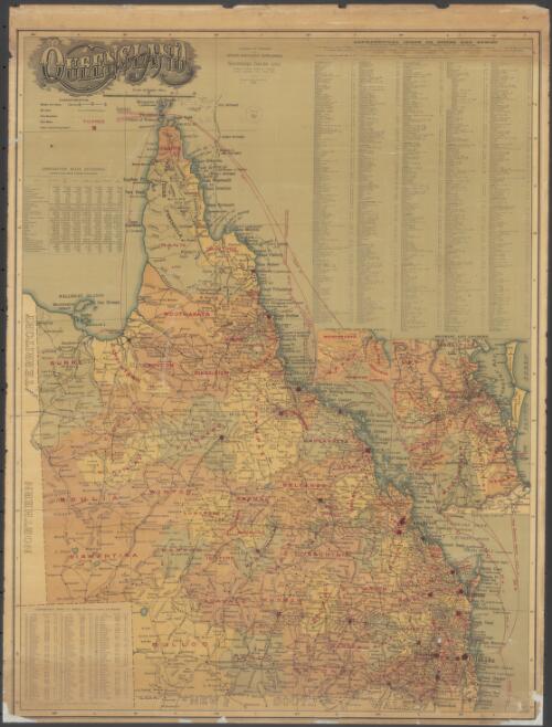 Queensland [cartographic material] / compiled and published from latest available information by Southern Sales Ltd