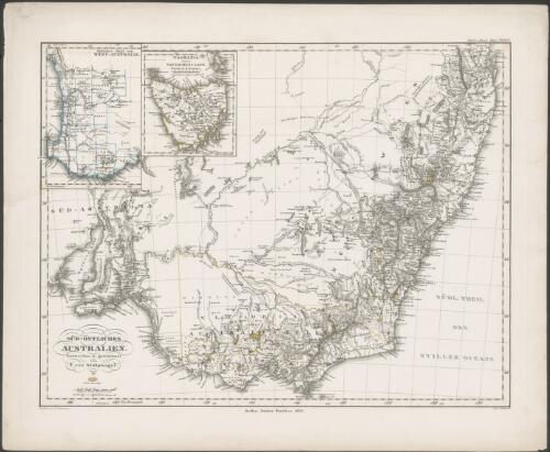 Sud-Ostliches Australien [cartographic material] / entworfen u. gezeichnet von F. von Stulpnagel