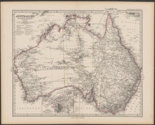 Australien [cartographic material] / von A. Petermann