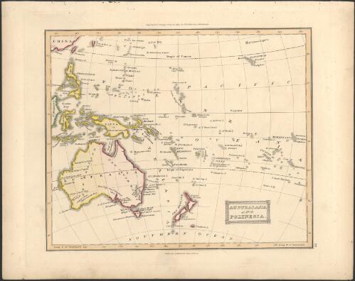 Australasia and Polynesia [cartographic material]