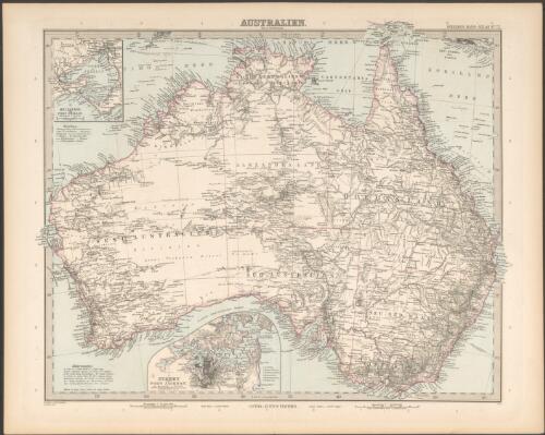 Australien [cartographic material] / von A. Petermann