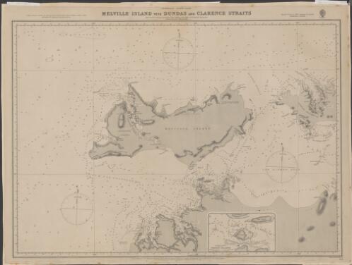 Australia-north coast, Melville Island with Dundas and Clarence Straits [cartographic material]