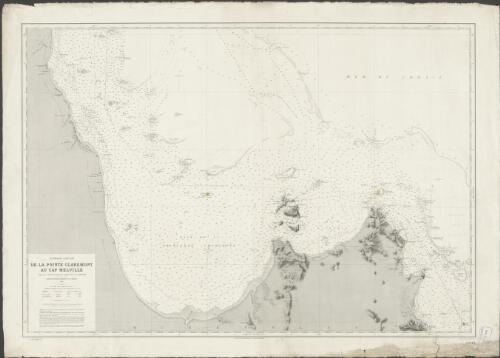 Australie - cote est, de la Pointe Claremont au cap Melville d'apres les cartes de l'Amiraute anglaise levees en 1896-1901 [cartographic material] / grave par Chausseblanche ; ecrit par A. Bixet