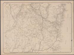 Robinson's four mile map of N.S.W. [cartographic material].