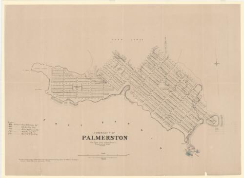 Township of Palmerston on east side of Port Darwin, Hundred of Bagot [cartographic material]