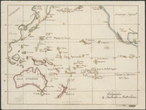 Polynesie & Australie ou Australasie [cartographic material]
