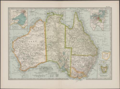 The Century atlas. Australia [cartographic material] / The Century Co