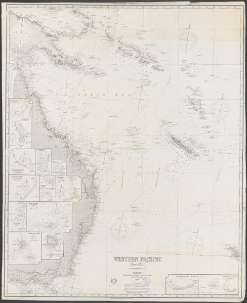 Western Pacific [cartographic material] / compiled by James F. Imray, F.R.G.S