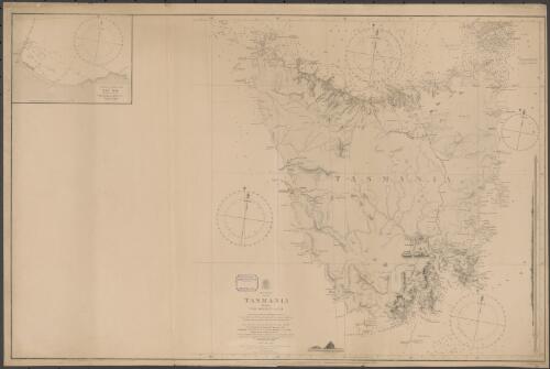 Australia, Tasmania [cartographic material] : formerly Van Diemen Land / from various authorities, including the surveys of Captains M. Flinders, P.P. King, J.L. Stokes and Lieut. Burnett, Royal Navy, and James Sprent Esq., Surveyor General of the Colony 1859 ... originally compiled by Mr. F.J. Evans, Master R.N. in 1860