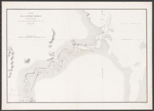 Plan de la rivière Brisbane (Nouvelle Hollande) [cartographic material] : découverte par M. Oxley, ingénieur-géographe au Port-Jackson (Décembre 1823)