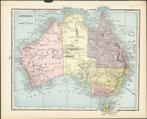 Australia [cartographic material] ; West Australia ; South Australia